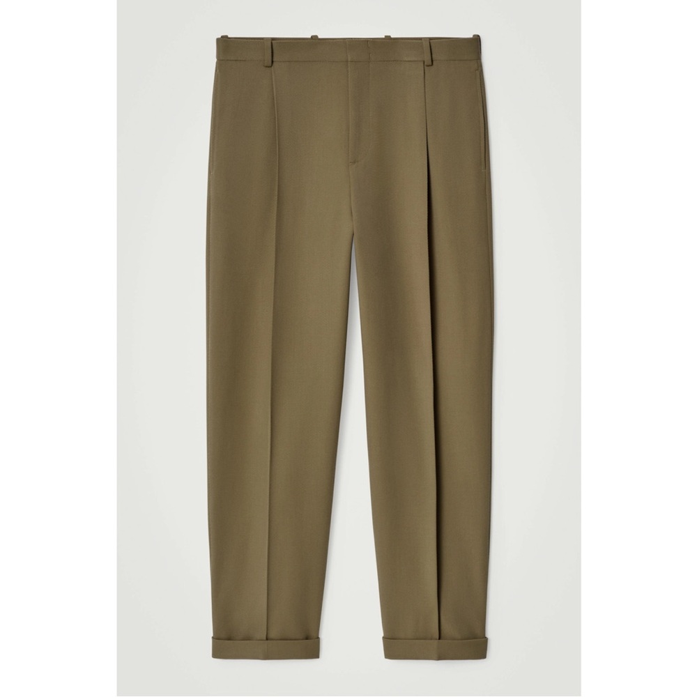 COS Olive Green Trousers